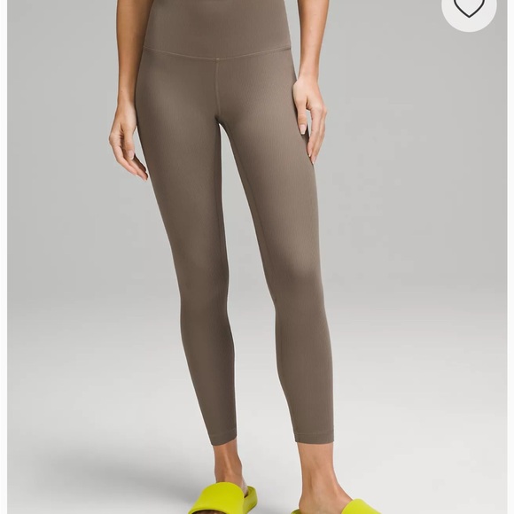 lululemon Align™ High-Rise Ribbed Pant 25" - Picture 2 of 9